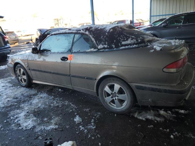 SAAB 9-3 SE 2003 tan  gas YS3DF75K837012520 photo #3