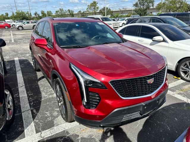 CADILLAC XT4 SPORT 2020 red  gas 1GYFZER44LF136517 photo #1