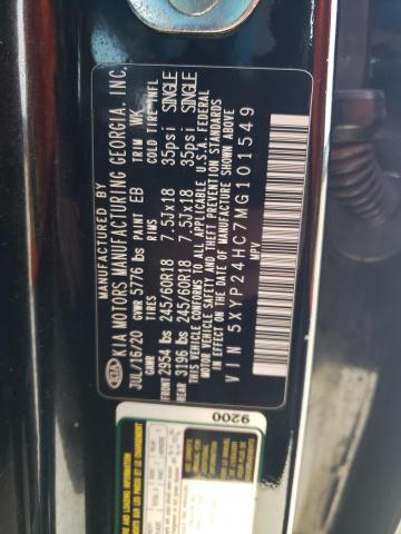 2021 KIA TELLURIDE - 5XYP24HC7MG101549