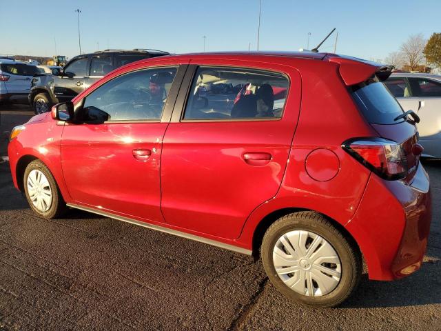 MITSUBISHI MIRAGE ES 2024 red  gas ML32AUHJXRH012801 photo #3