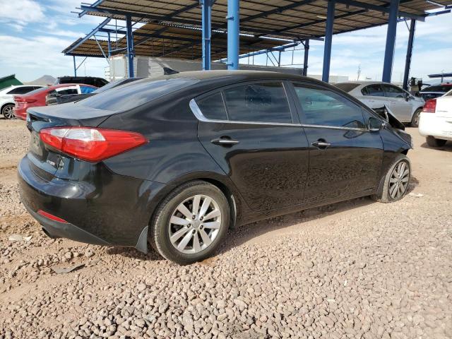 KIA FORTE EX 2015 black  gas KNAFX4A82F5304019 photo #4