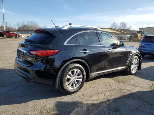 INFINITI QX70 2014 black  gas JN8CS1MW2EM412257 photo #4