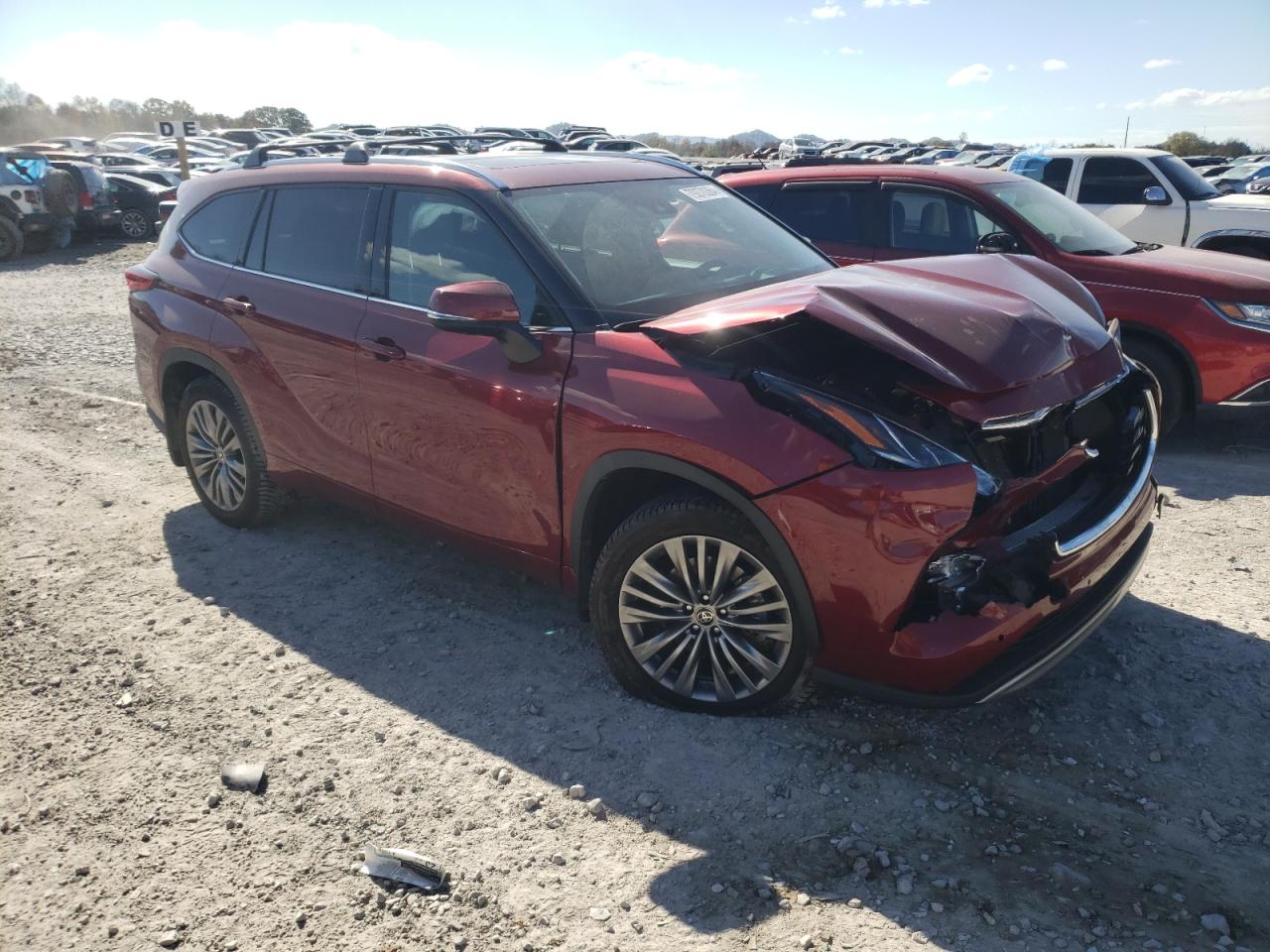 Lot #3027087831 2021 TOYOTA HIGHLANDER