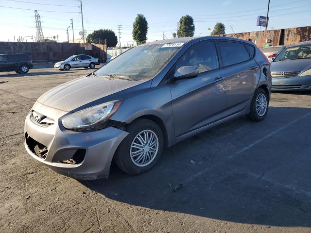 HYUNDAI ACCENT GLS 2014 gray  gas KMHCT5AE2EU168374 photo #1