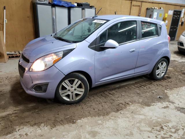 CHEVROLET SPARK 1LT 2014 blue  gas KL8CD6S97EC576618 photo #1