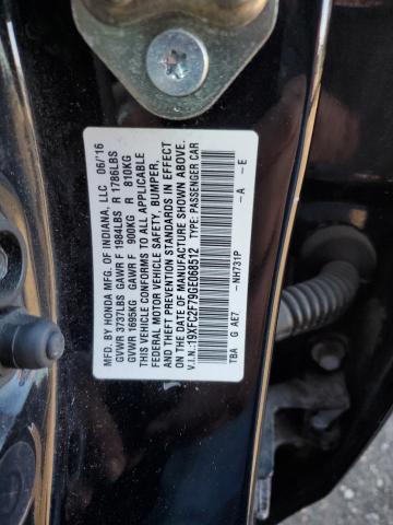 2016 HONDA CIVIC EX - 19XFC2F79GE068512