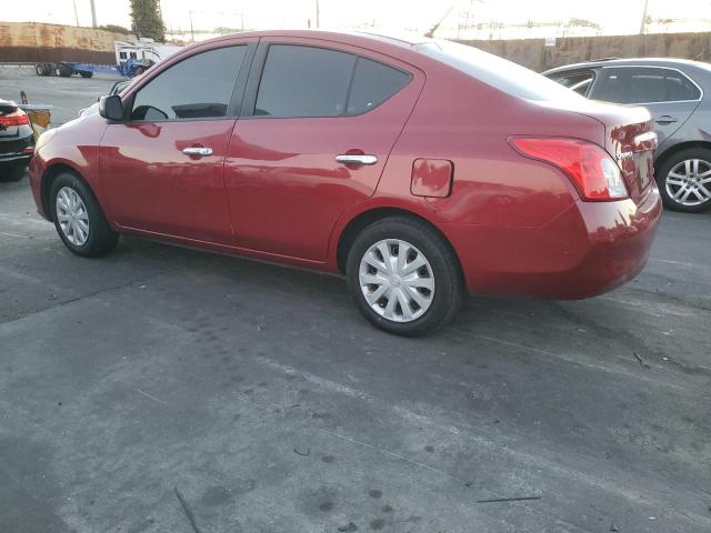 NISSAN VERSA S 2012 burgundy sedan 4d gas 3N1CN7AP6CL810309 photo #3