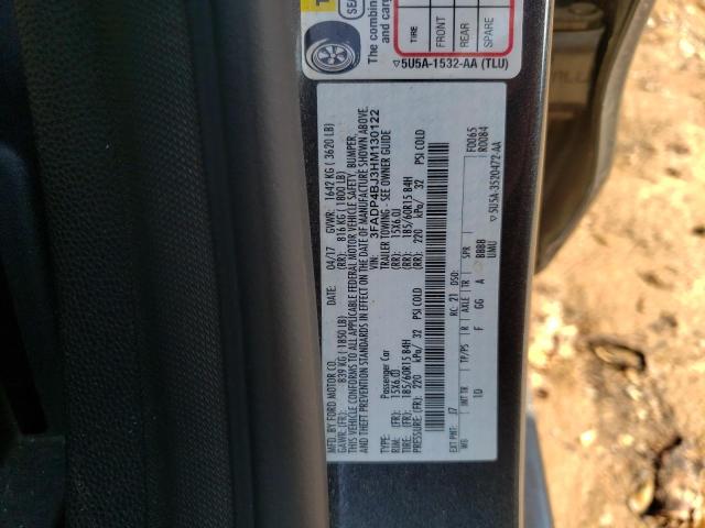 2017 FORD FIESTA SE - 3FADP4BJ3HM130122