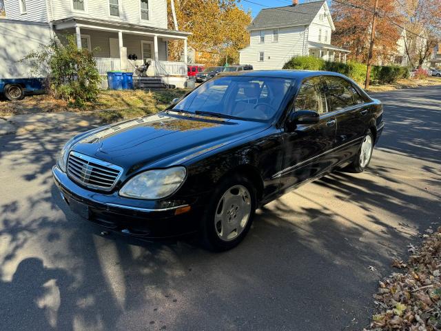 MERCEDES-BENZ S 600 2002 black sedan 4d gas WDBNG78J02A248557 photo #3