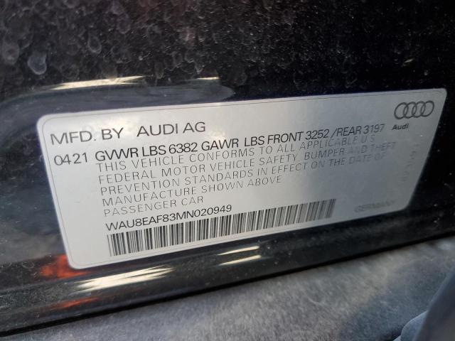 2021 AUDI A8 L - WAU8EAF83MN020949