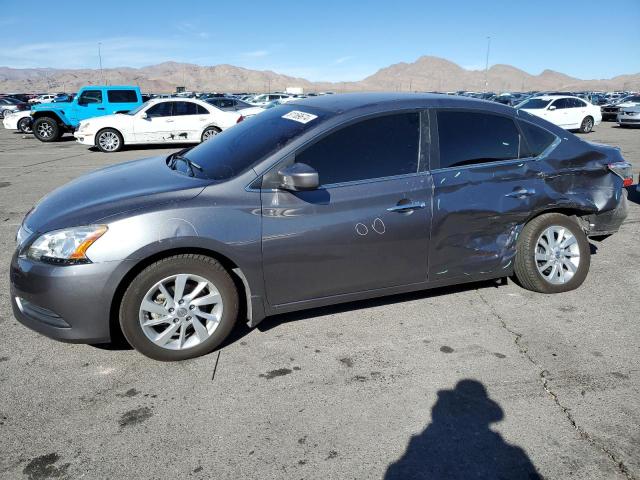 NISSAN SENTRA S 2015 gray  gas 3N1AB7AP0FY214426 photo #1