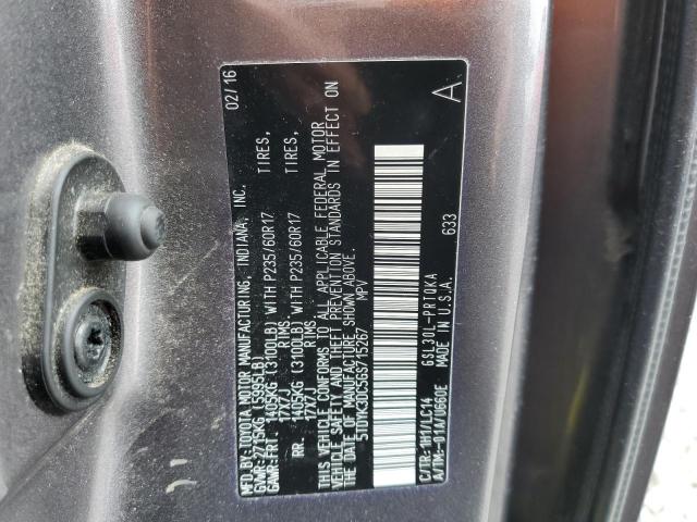 2016 TOYOTA SIENNA XLE - 5TDYK3DC5GS715267