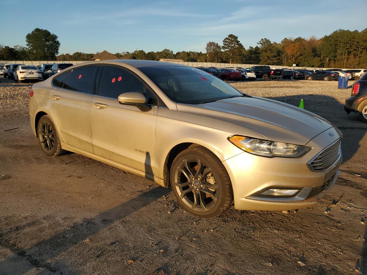 Lot #3020086605 2018 FORD FUSION SE