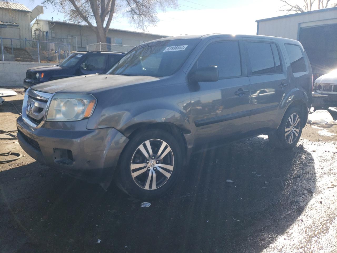 Lot #3017218589 2011 HONDA PILOT LX