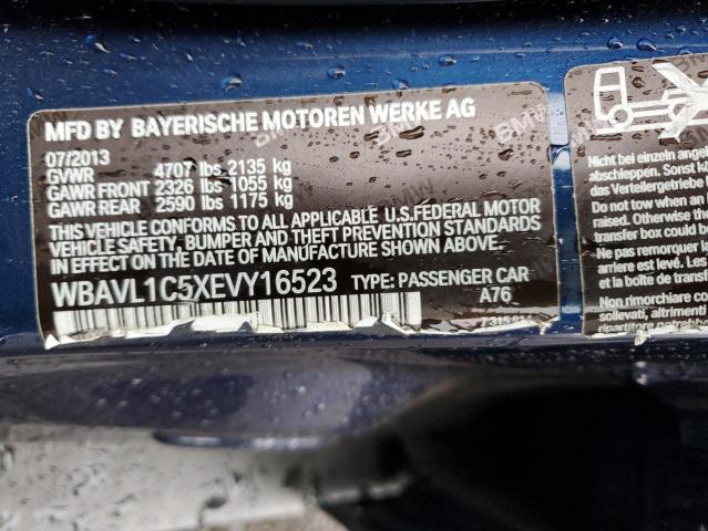 VIN WBAVL1C5XEVY16523 2014 BMW X1 no.12