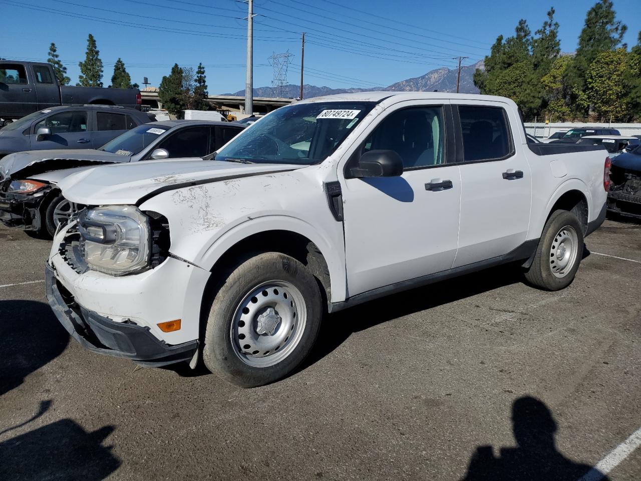 Lot #2977006606 2022 FORD MAVERICK X