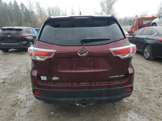 VIN 5TDDKRFH2GS253289 2016 Toyota Highlander, Limited no.6