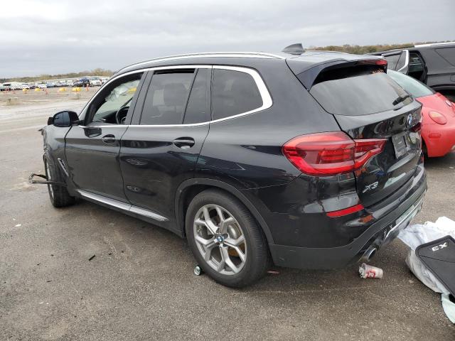 BMW X3 XDRIVE3 2020 black  gas 5UXTY5C09LLT34754 photo #3