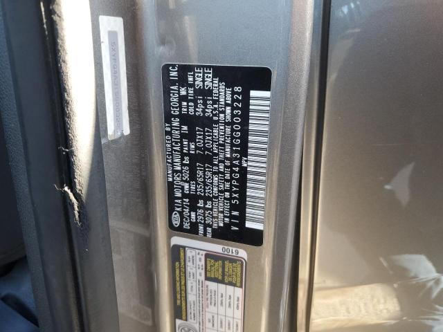 2016 KIA SORENTO LX - 5XYPG4A31GG003228