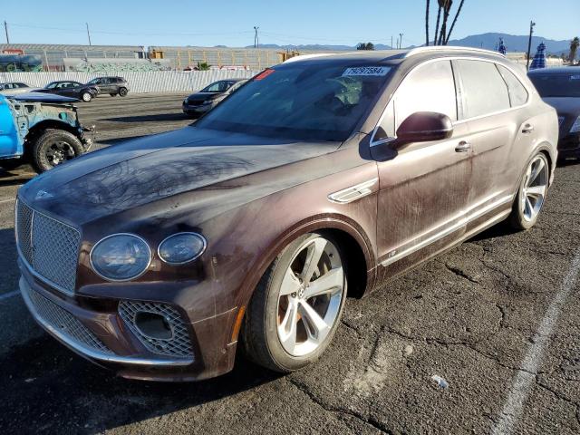 BENTLEY BENTAYGA 2021 purple  gas SJAAM2ZV1MC037602 photo #1