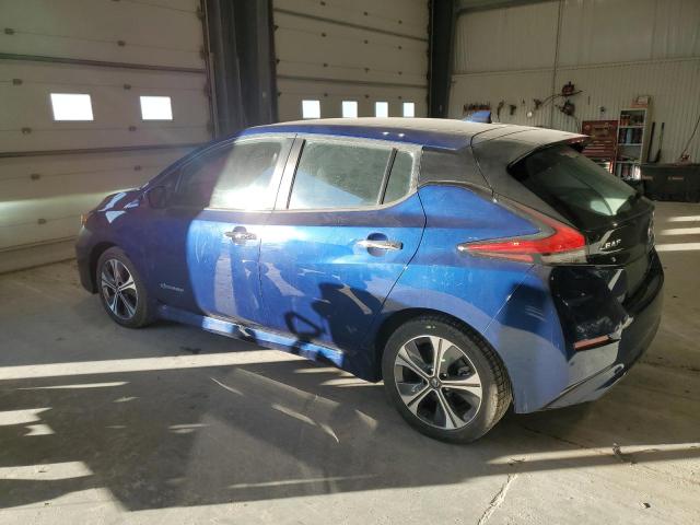 NISSAN LEAF S 2018 blue  electric 1N4AZ1CP0JC314651 photo #3