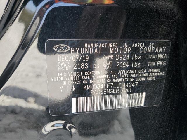 2020 HYUNDAI ELANTRA SE - KMHD84LF7LU044247
