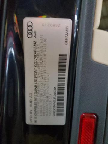 2018 AUDI A4 PREMIUM - WAUKMAF45JA206064