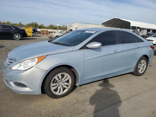 HYUNDAI SONATA GLS 2011 blue  gas 5NPEB4AC4BH290541 photo #1