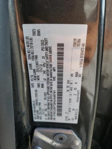 2017 FORD ESCAPE S - 1FMCU0F72HUA49741