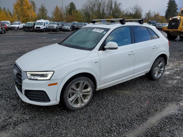 AUDI Q3 PREMIUM 2018 white  gas WA1JCCFS4JR002959 photo #1