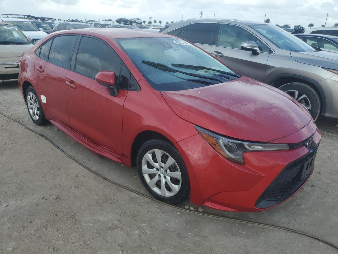 Lot #2974721056 2021 TOYOTA COROLLA LE