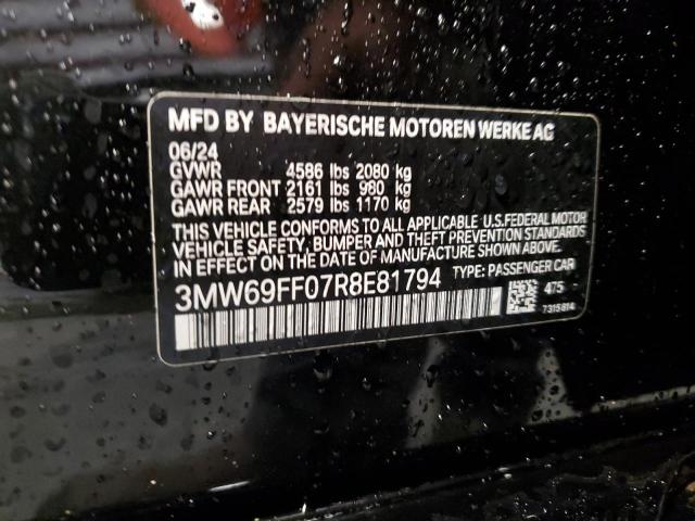 2024 BMW 330I - 3MW69FF07R8E81794