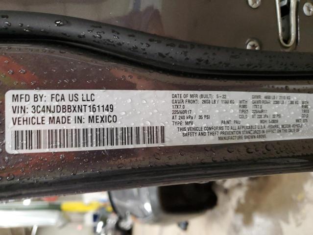 2022 JEEP COMPASS LA - 3C4NJDBBXNT161149