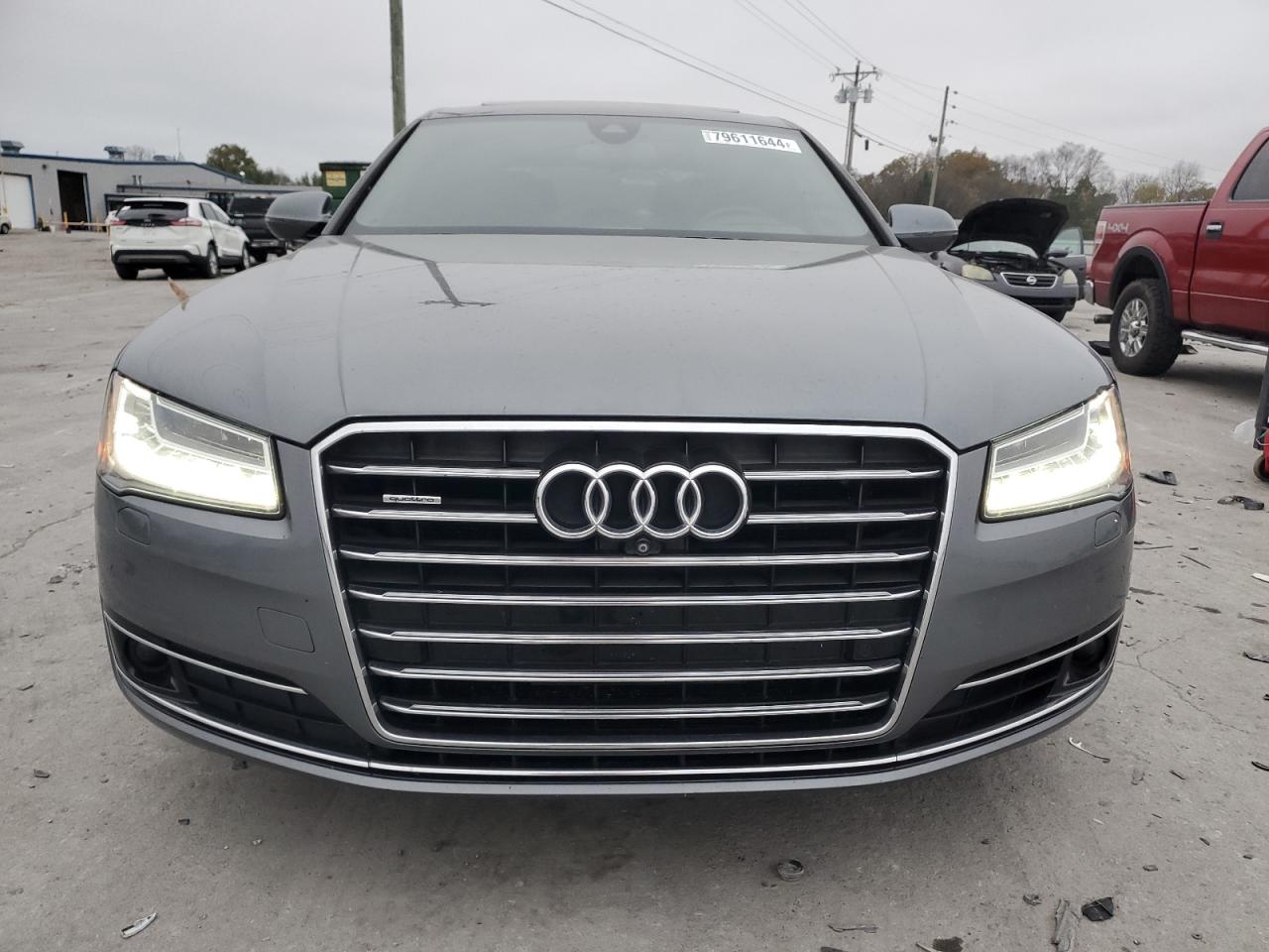 Lot #3027046795 2015 AUDI A8 L QUATT