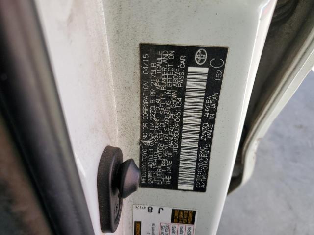 2015 TOYOTA PRIUS - JTDKN3DU3F0451134
