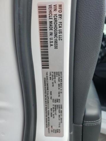 2022 DODGE DURANGO GT - 1C4RDHDG0NC198330