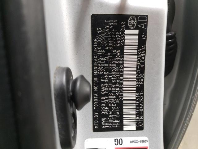 2015 TOYOTA COROLLA L - 2T1BURHE9FC360951