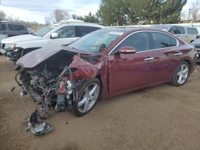 NISSAN MAXIMA S 2009 burgundy  gas 1N4AA51E89C855796 photo #1