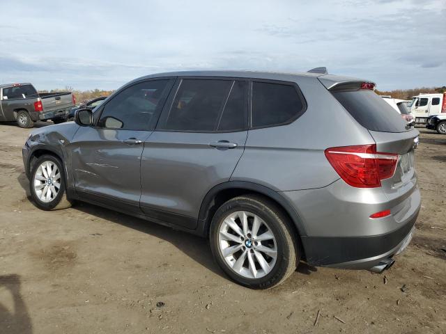 BMW X3 XDRIVE2 2013 gray 4dr spor gas 5UXWX9C54D0A23564 photo #3