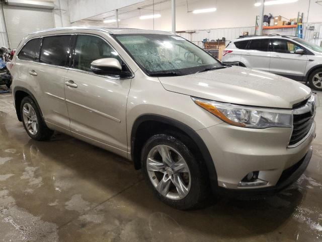 VIN 5TDDKRFH2FS154633 2015 Toyota Highlander, Limited no.4