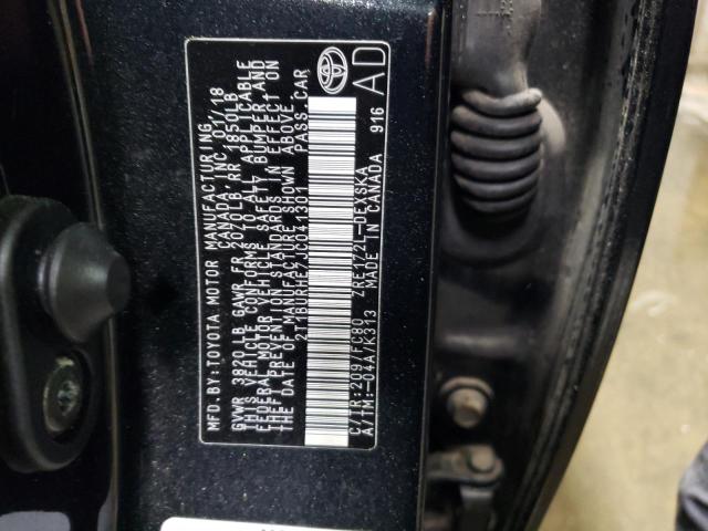 2018 TOYOTA COROLLA L - 2T1BURHE7JC041301