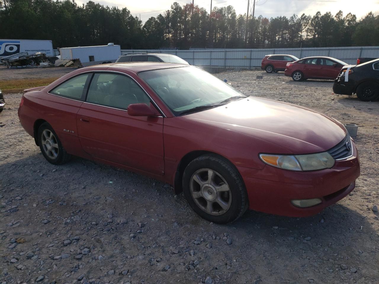 Lot #3027080775 2003 TOYOTA CAMRY SOLA