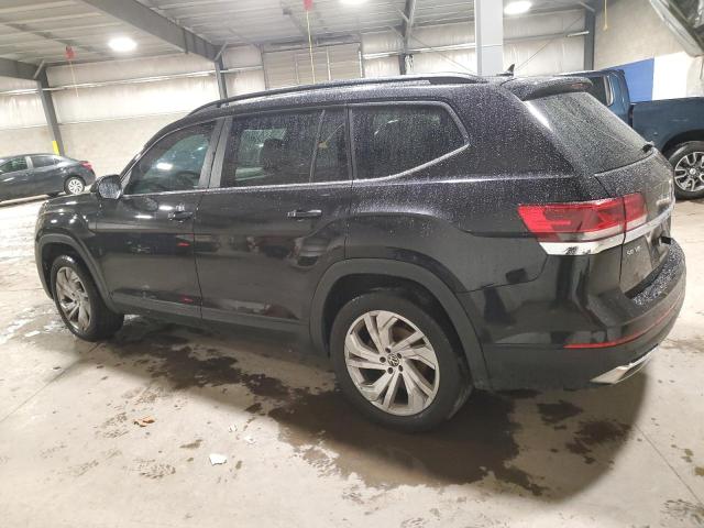 VOLKSWAGEN ATLAS SE 2021 black  gas 1V2HR2CA5MC557613 photo #3