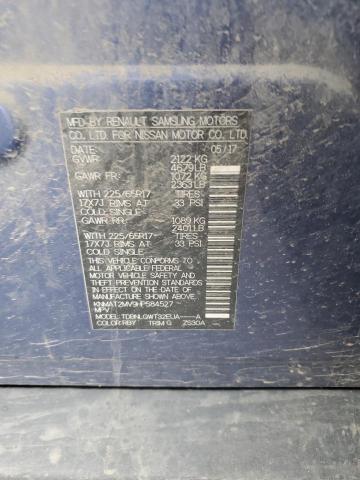 2017 NISSAN ROGUE S - KNMAT2MV9HP584527