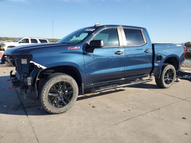 CHEVROLET SILVERADO 2022 blue  gas 3GCPYCEL9NG206142 photo #1