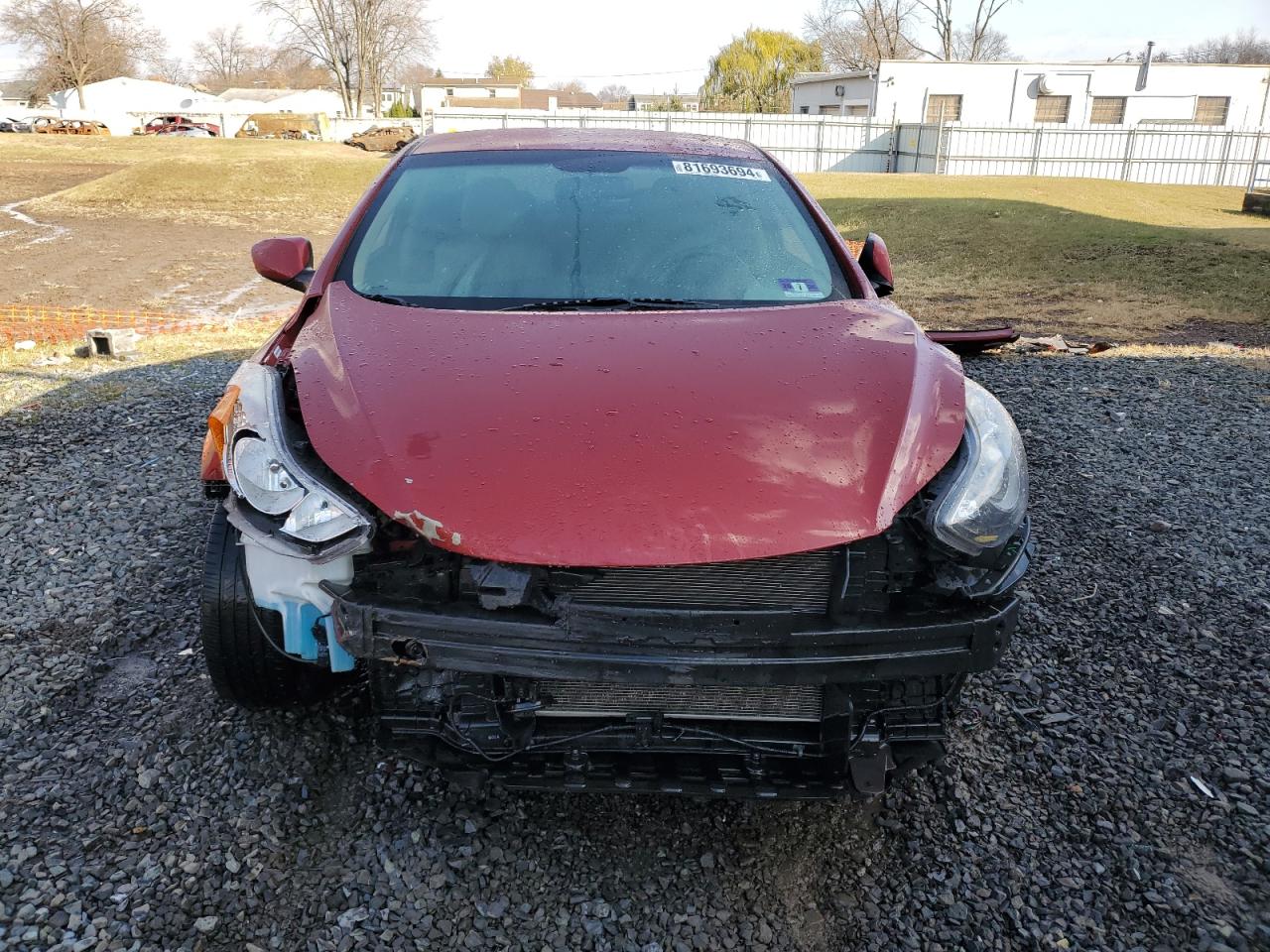 Lot #3020678995 2011 HYUNDAI ELANTRA GL