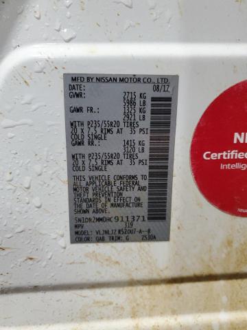 2017 NISSAN PATHFINDER - 5N1DR2MM0HC911371