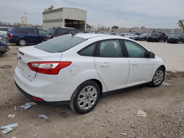 FORD FOCUS SE 2012 white  gas 1FAHP3F24CL227970 photo #4