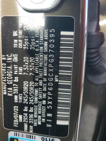 2023 KIA TELLURIDE - 5XYP6DGCXPG370395