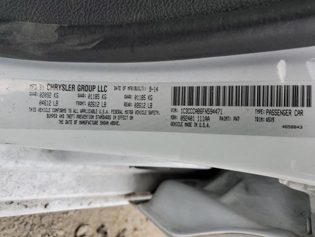 2015 CHRYSLER 200 LIMITE - 1C3CCCAB6FN594471